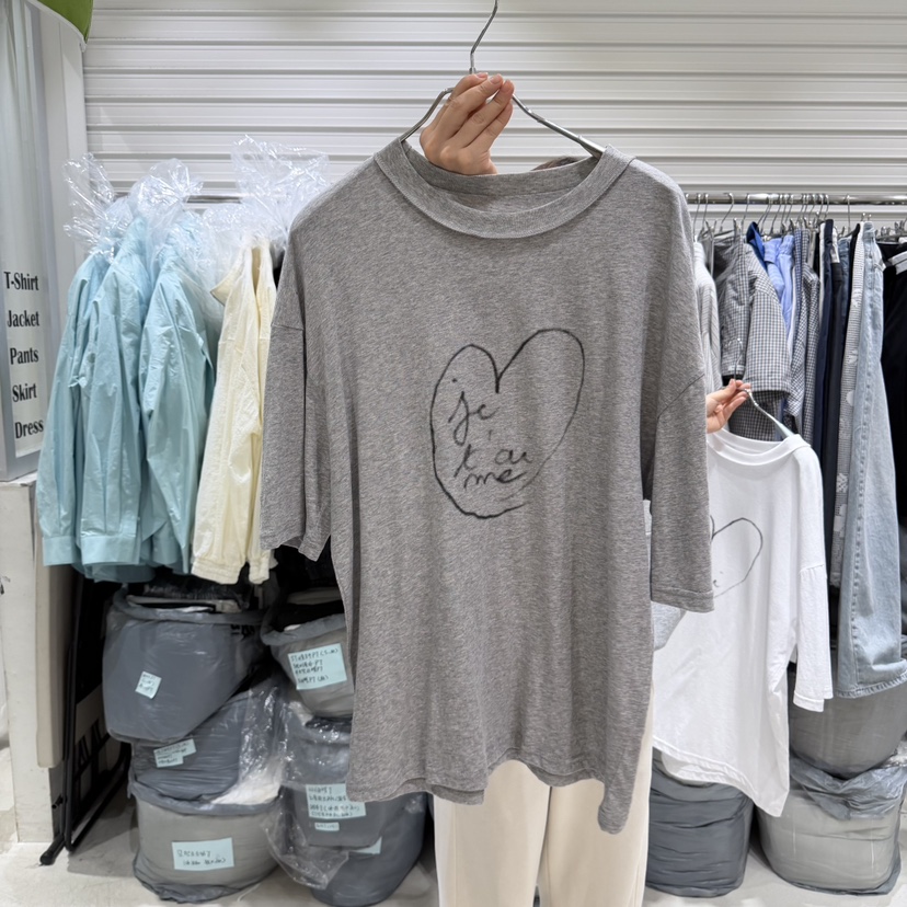 BRICKLANE韓國代購女裝新品真品職業熱賣26春夏休閑時尚T恤BRICKLANET恤圖色2