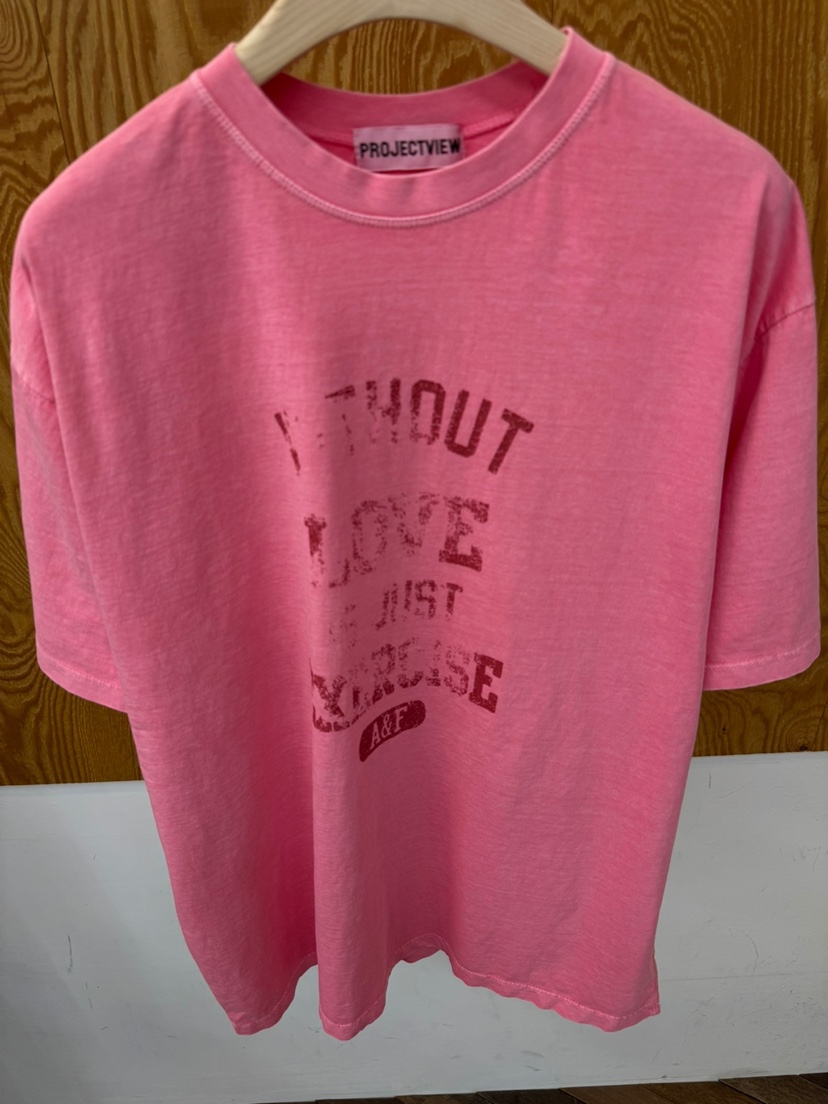 PROJECTVIEW東大門實拍女裝新品真品時尚職業熱賣26春夏T恤PROJECTVIEWT恤