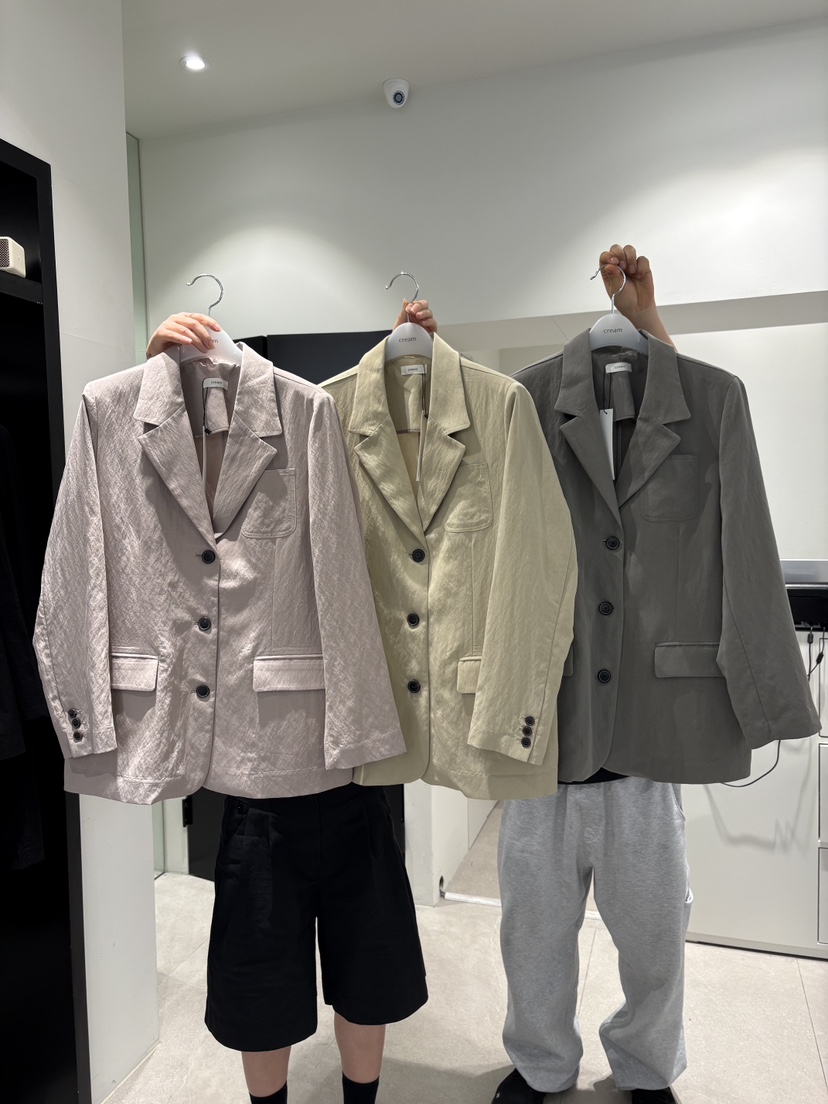 CREAM-P東大門代購女裝新款熱賣真品休閑26春夏人氣夾克CREAM-P夾克