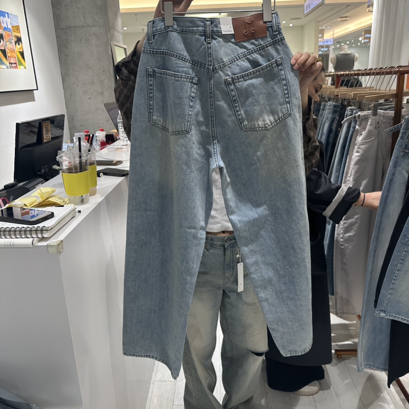 GRAYMELLOW東大門直郵女裝新品時尚真品人氣26春夏牛仔褲GRAYMELLOW牛仔褲