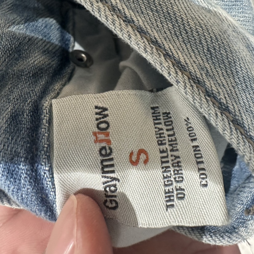 GRAYMELLOW東大門直郵女裝新品時尚真品人氣26春夏牛仔褲GRAYMELLOW牛仔褲