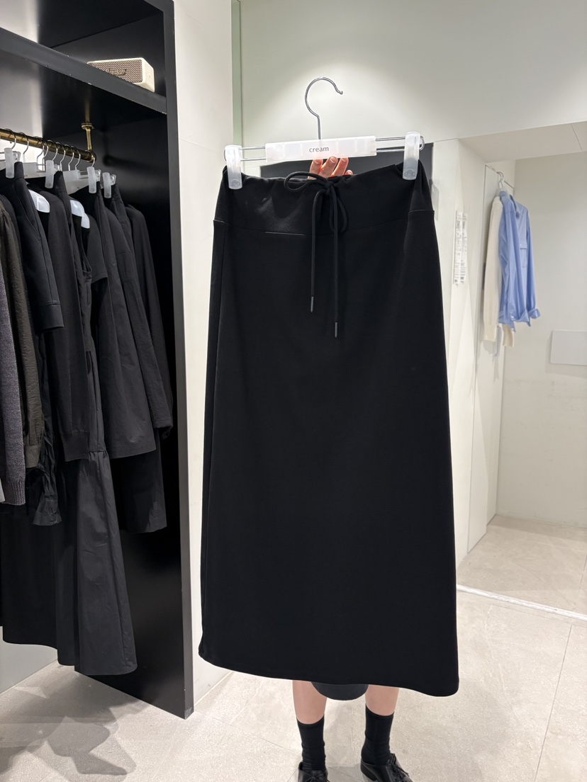 CREAM-P東大門直郵女士新品時尚休閑熱賣人氣推薦真品長裙CREAM-P長裙圖色3黑色