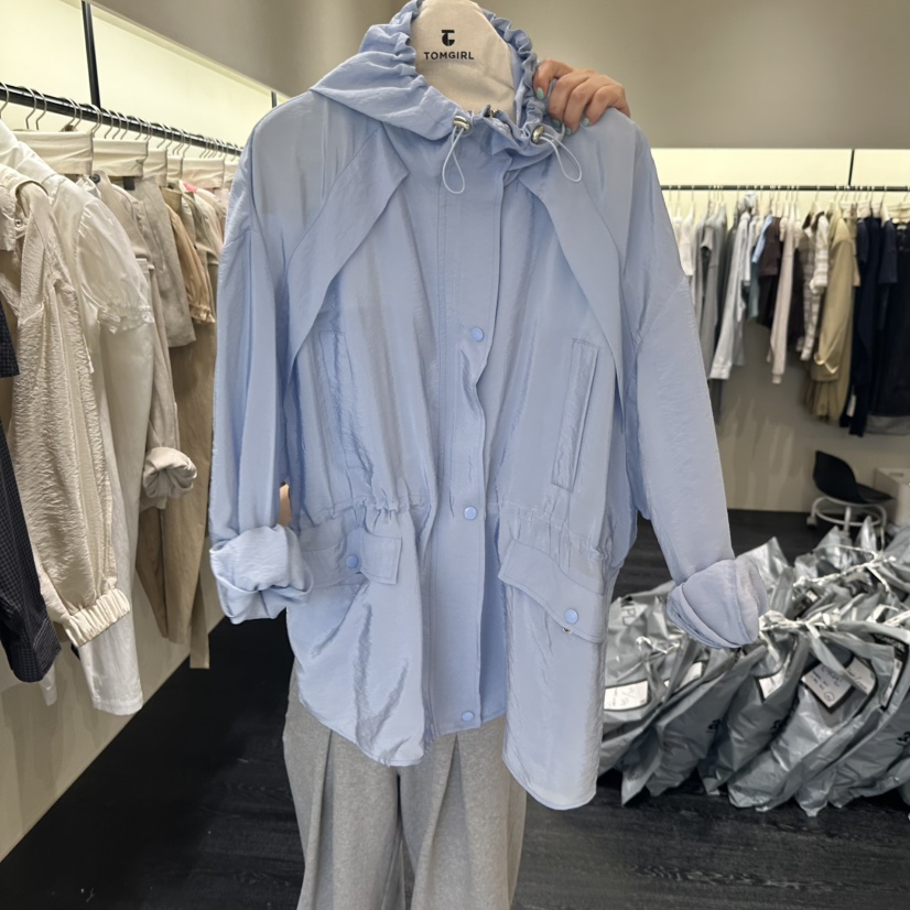 TOMGIRL韓國直郵女士新品26春夏職業真品熱賣推薦休閑夾克TOMGIRL夾克圖色1