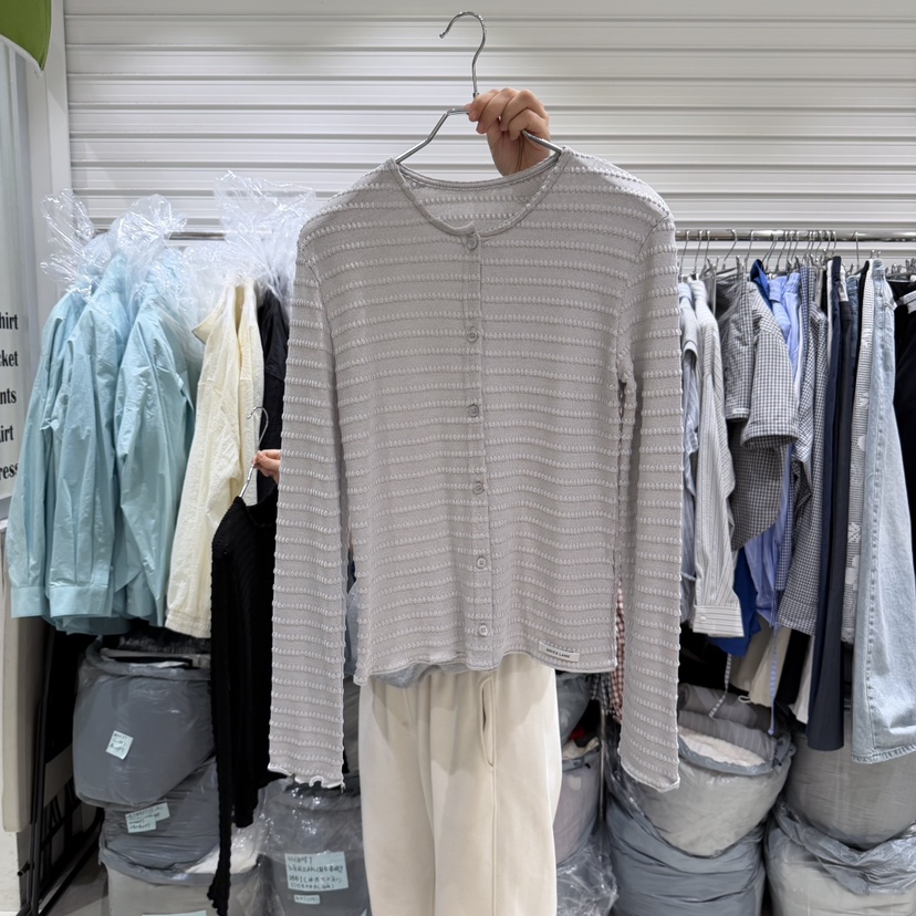 BRICKLANE東大門直郵女士新款職業真品26春夏熱賣長袖T恤BRICKLANE長袖T恤圖色1