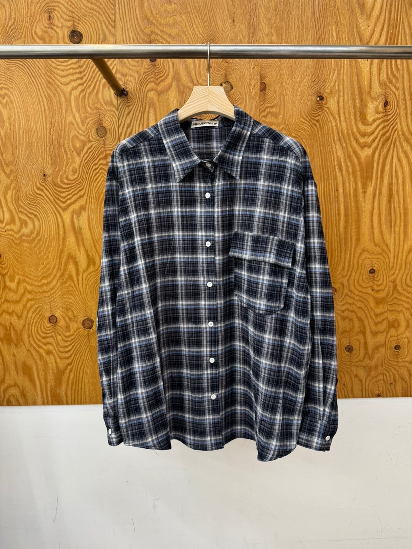 PROJECTVIEW東大門代購女裝新品職業熱賣26春夏襯衫蕾絲衫格紋PROJECTVIEW襯衫/蕾絲衫圖色1