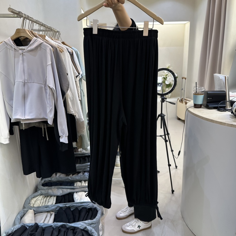 MATIERE東大門直郵女士新品休閑26春夏推薦職業時尚休閑褲MATIERE休閑褲圖色1黑色