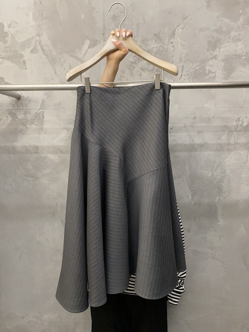 THE VETIVER-A東大門實拍女裝新款熱賣職業推薦真品長裙VETIVER長裙圖色1灰色