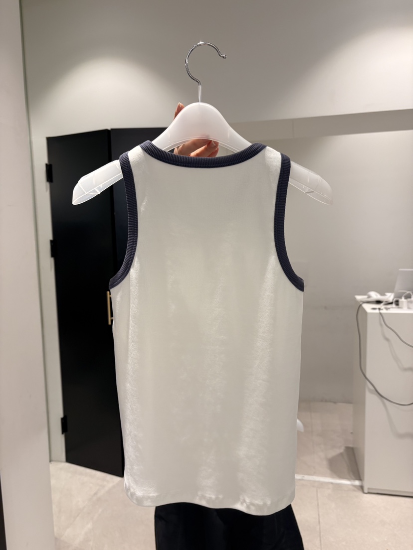 CREAM-P東大門實拍女士新品時尚熱賣人氣休閑吊帶背心羅紋CREAM-P吊帶/背心