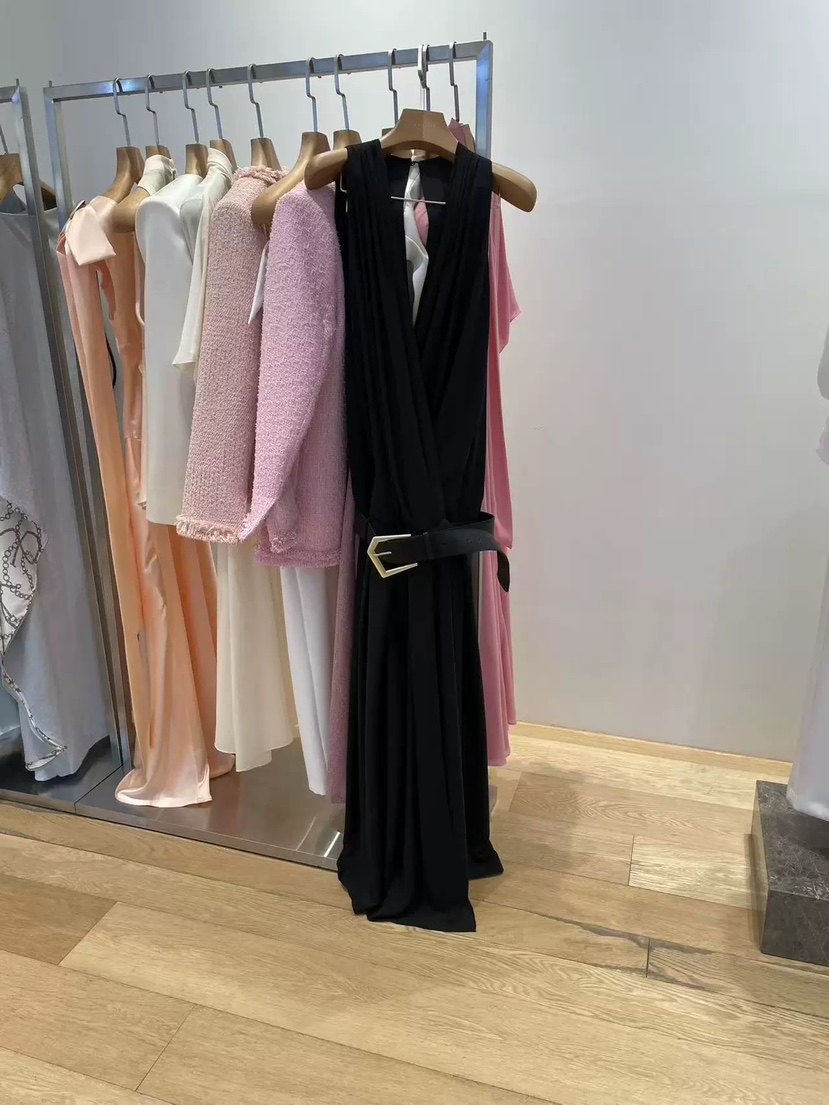 VAN NZILL韓國代購女裝新款人氣熱賣連衣裙不含腰帶系帶VAN NZILL連衣裙圖色2