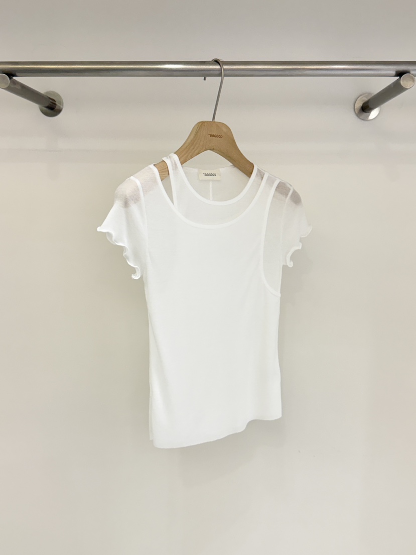 TOOGOOD韓國代購女士新款熱賣時尚推薦人氣真品休閑職業T恤TOOGOODT恤圖色2
