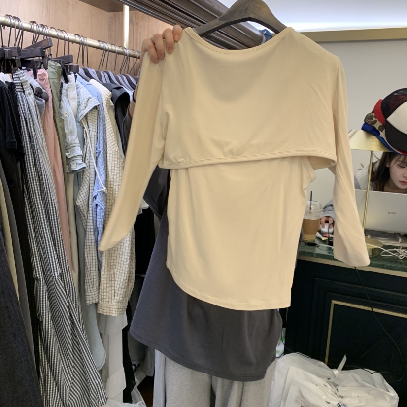 VIRKIN韓國代購女士新款人氣時尚職業休閑套裝羊毛衫開襟VIRKIN套裝