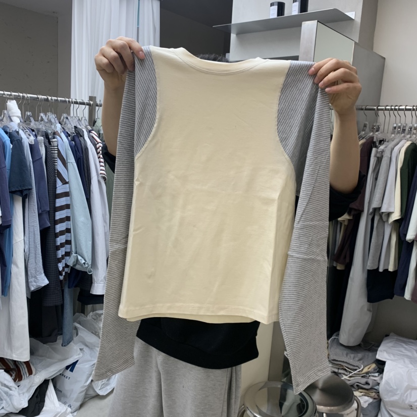 LEESEED-A韓國直郵女士新品熱賣人氣時尚休閑職業長袖T恤SEeD/LEESEED長袖T恤圖色1