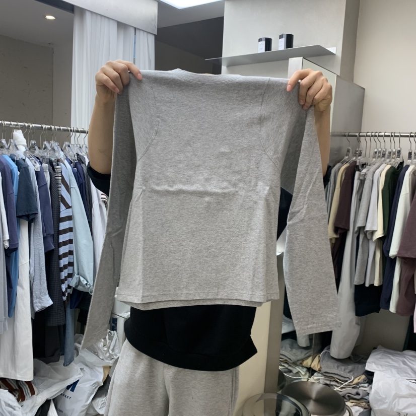 LEESEED-A韓國直郵女士新品熱賣人氣時尚休閑職業長袖T恤SEeD/LEESEED長袖T恤圖色2