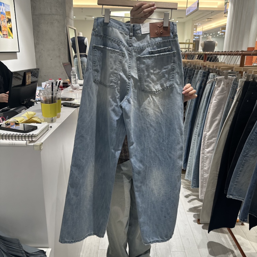 GRAYMELLOW韓國直郵女裝新品時尚真品熱賣推薦人氣牛仔褲GRAYMELLOW牛仔褲