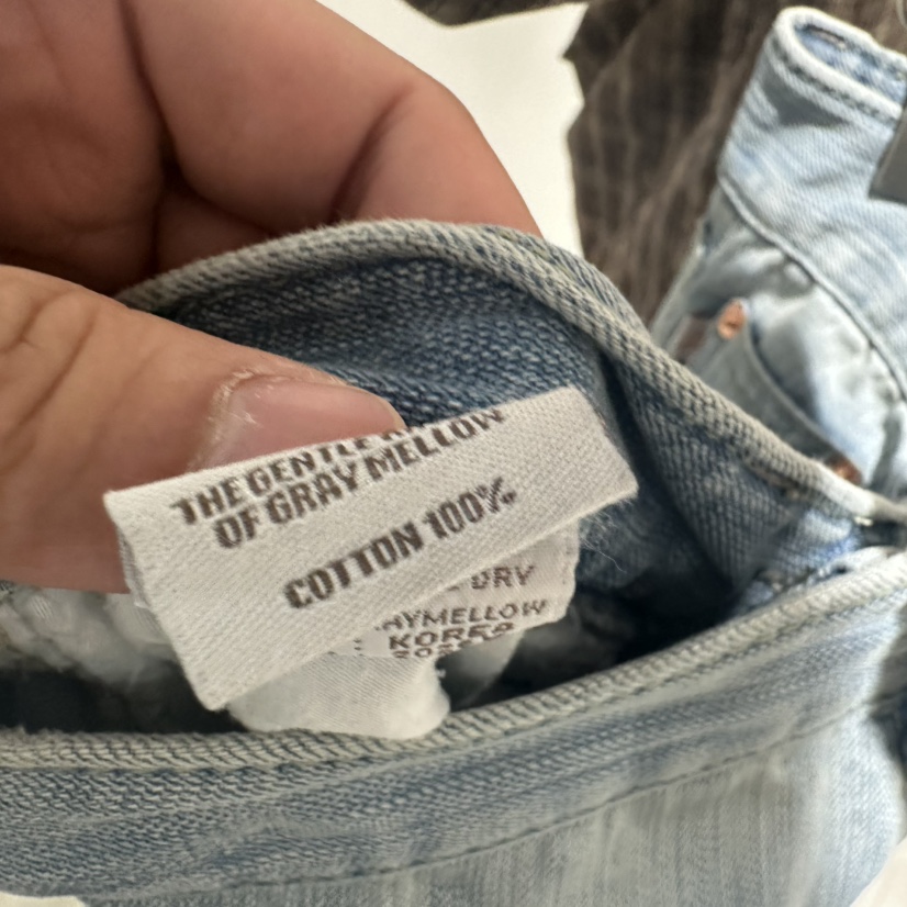 GRAYMELLOW韓國直郵女裝新品時尚真品熱賣推薦人氣牛仔褲GRAYMELLOW牛仔褲