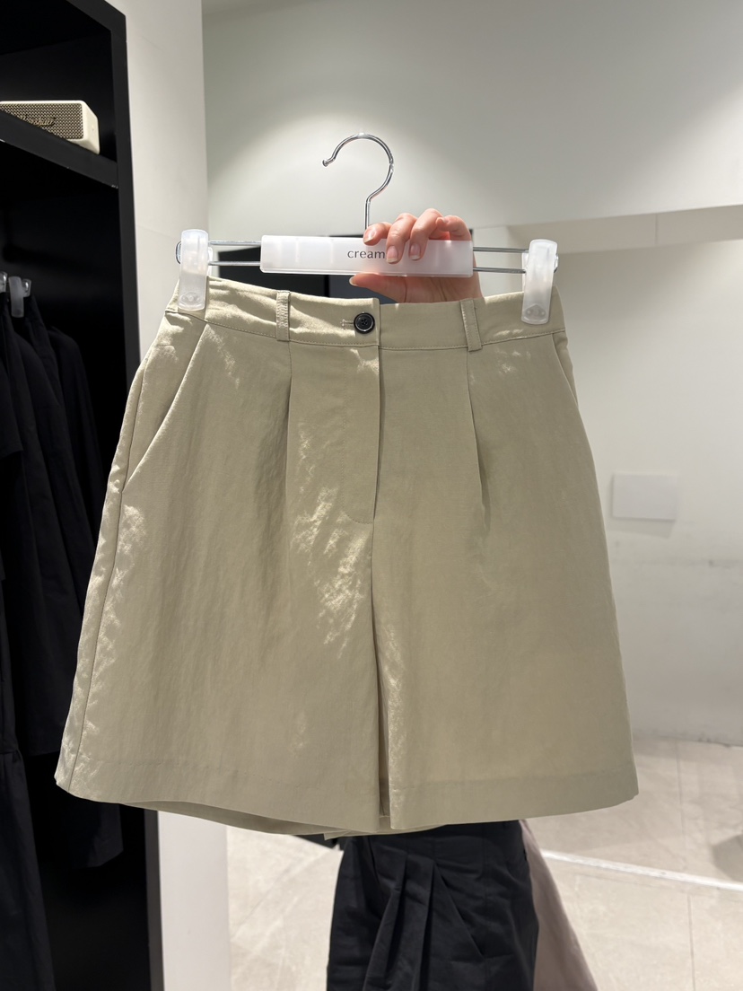 CREAM-P東大門實拍女裝新品26春夏人氣職業休閑真品短褲CREAM-P短褲圖色2