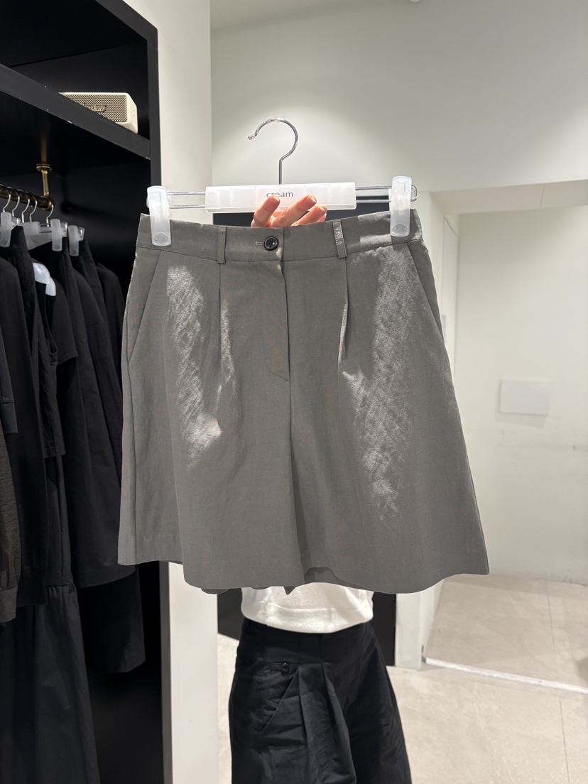 CREAM-P東大門實拍女裝新品26春夏人氣職業休閑真品短褲CREAM-P短褲圖色3