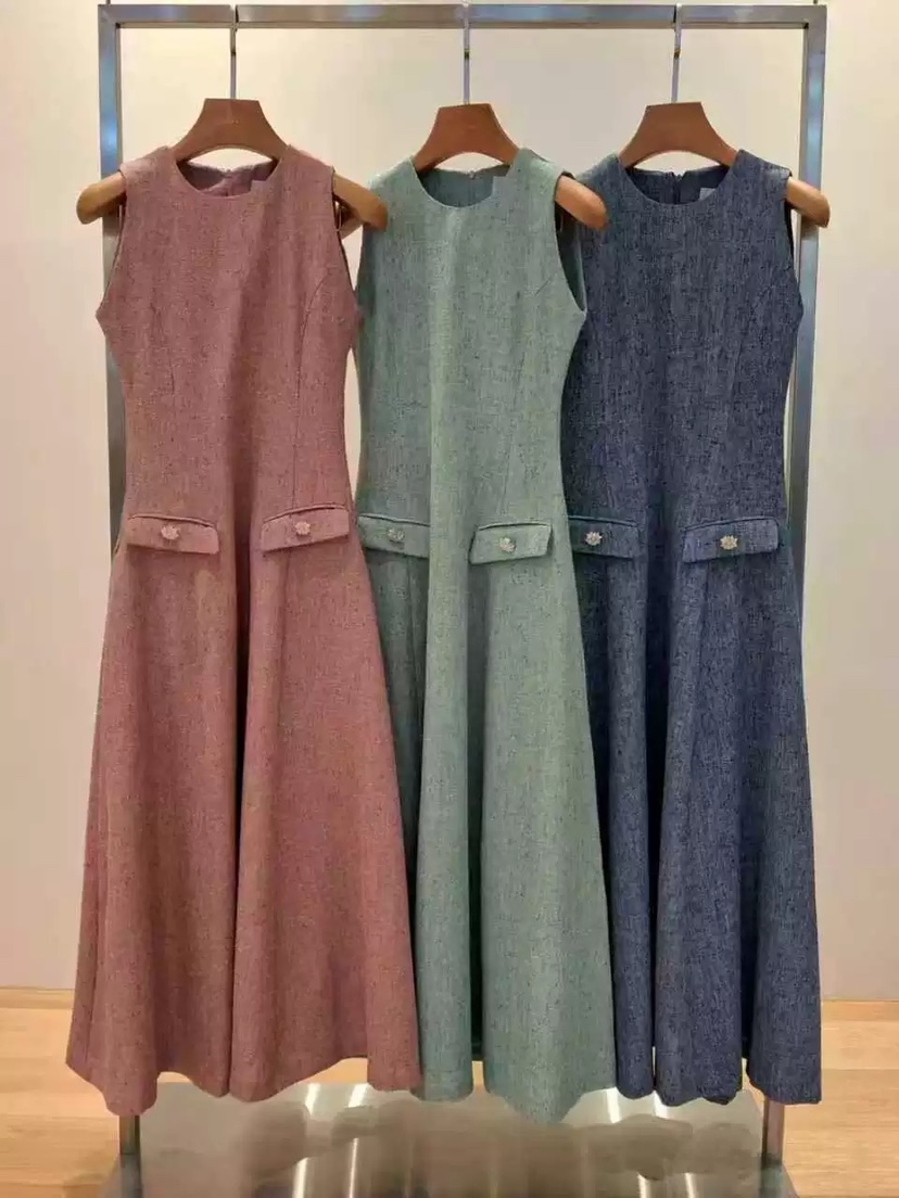 VAN NZILL韓國直郵女裝新款職業人氣推薦時尚26春夏連衣裙VAN NZILL連衣裙圖色3左三色