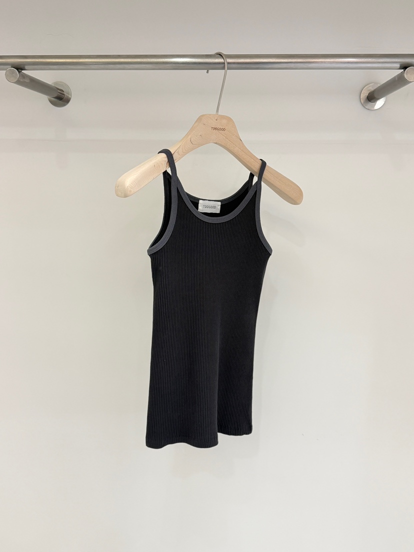 TOOGOOD東大門實拍女裝新款推薦真品熱賣時尚人氣吊帶背心TOOGOOD吊帶/背心圖色4墨色