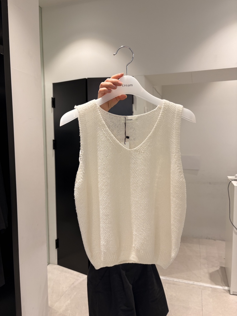 CREAM-P東大門代購女裝新款時尚職業人氣休閑真品吊帶背心CREAM-P吊帶/背心圖色1