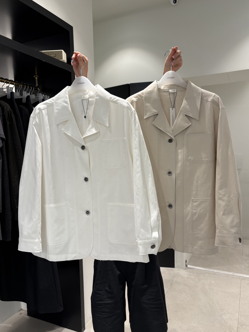 CREAM-P東大門直郵女士新品推薦職業人氣真品休閑26春夏夾克CREAM-P夾克
