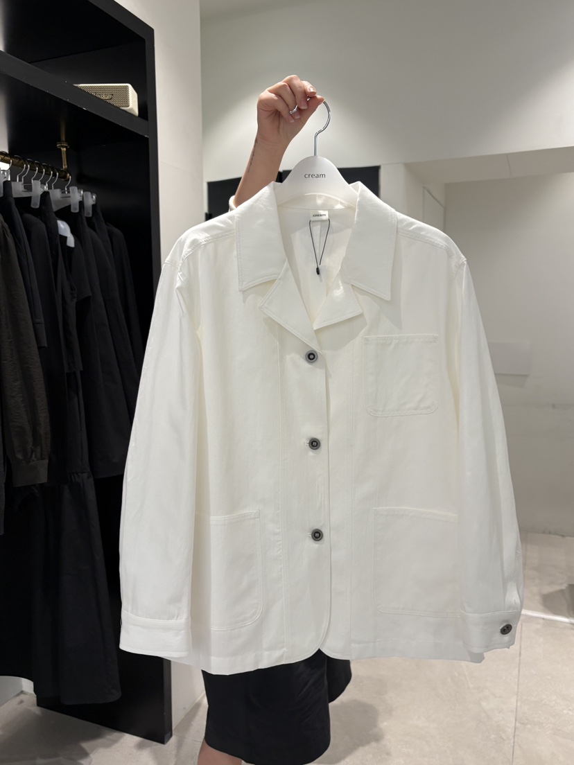 CREAM-P東大門直郵女士新品推薦職業人氣真品休閑26春夏夾克CREAM-P夾克圖色1