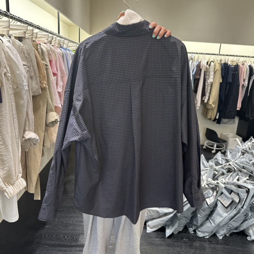 TOMGIRL東大門代購女裝新款時尚休閑26春夏職業襯衫蕾絲衫TOMGIRL襯衫/蕾絲衫