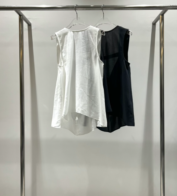 CESTLAVIE韓國直郵女裝新款時尚26春夏真品人氣吊帶背心亞麻CESTLAVIE吊帶/背心