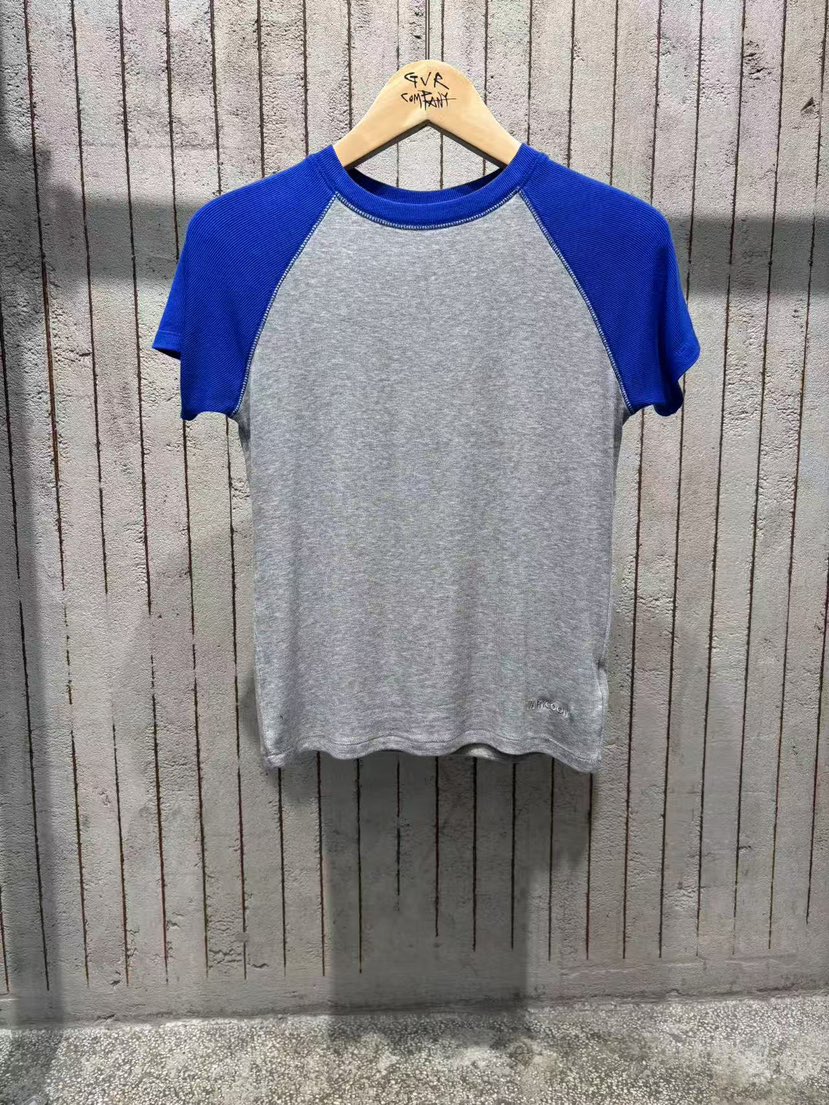 GVR COMPANY/RAWOO東大門直郵女裝新款26春夏休閑T恤羅紋GVR COMPANY/RAWOOT恤圖色2