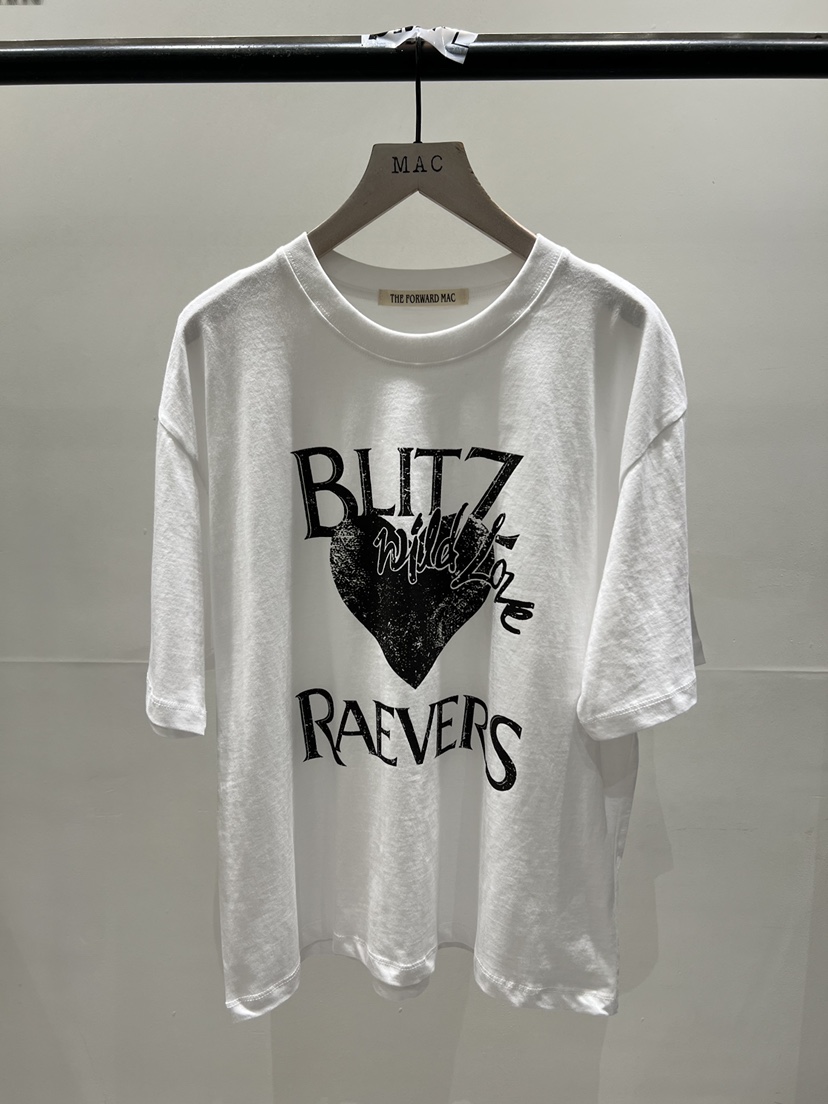 MAC東大門直郵女裝新品時尚熱賣推薦真品人氣休閑26春夏T恤THE FORWARD MACT恤圖色1