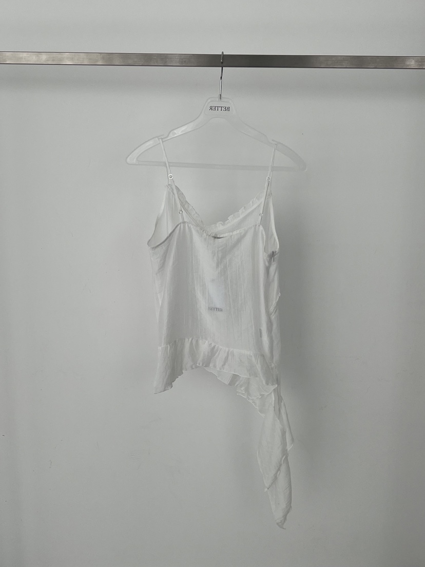 BETTER東大門代購女士新款時尚熱賣職業休閑吊帶背心荷葉邊BETTER吊帶/背心