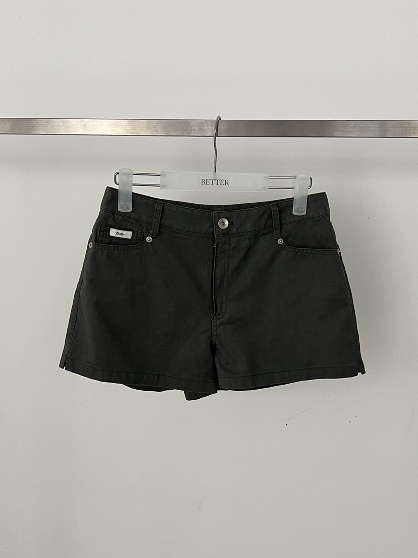 BETTER韓國代購女裝新品休閑人氣熱賣推薦時尚職業真品短褲BETTER短褲圖色1墨色