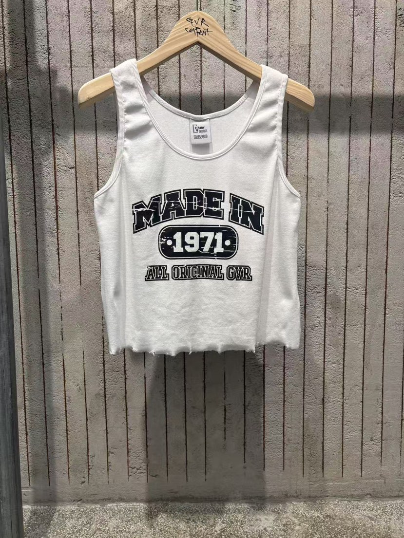 GVR COMPANY/RAWOO東大門代購女裝新品熱賣吊帶背心復古GVR COMPANY/RAWOO吊帶/背心圖色1