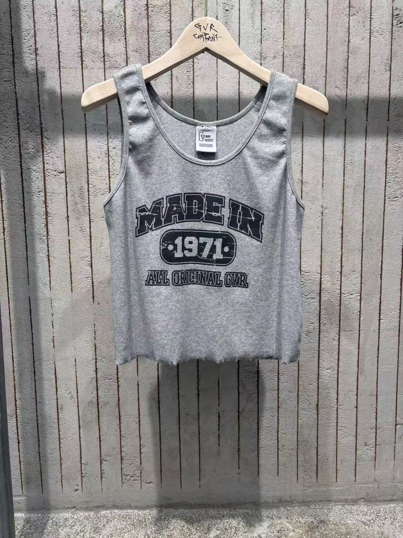 GVR COMPANY/RAWOO東大門代購女裝新品熱賣吊帶背心復古GVR COMPANY/RAWOO吊帶/背心圖色3