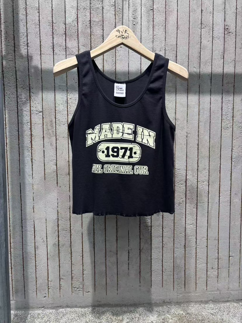 GVR COMPANY/RAWOO東大門代購女裝新品熱賣吊帶背心復古GVR COMPANY/RAWOO吊帶/背心圖色5