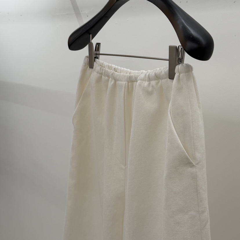 ID東大門實拍女裝新品熱賣休閑推薦人氣職業休閑褲亞麻布ID休閑褲