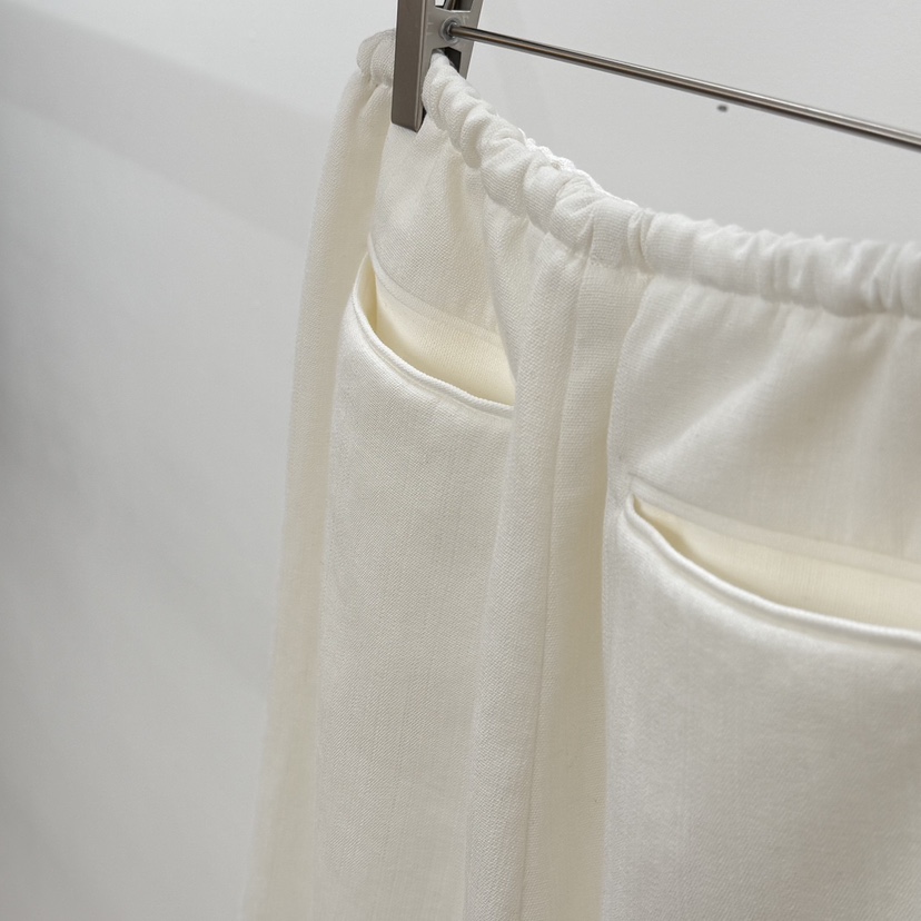 ID東大門實拍女裝新品熱賣休閑推薦人氣職業休閑褲亞麻布ID休閑褲