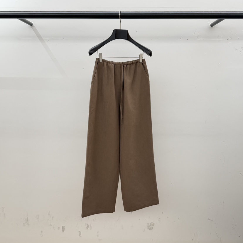 ID東大門實拍女裝新品熱賣休閑推薦人氣職業休閑褲亞麻布ID休閑褲圖色3