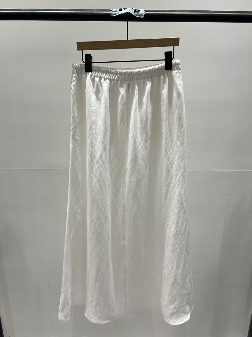 MAC東大門代購女裝新款人氣時尚職業26春夏真品長裙亞麻布THE FORWARD MAC長裙