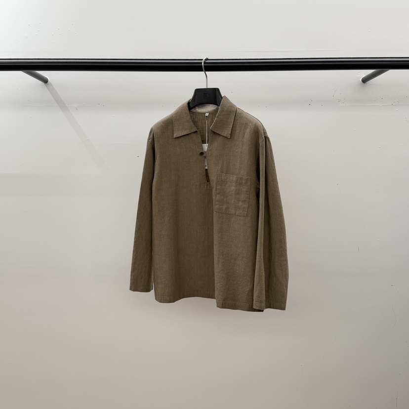 ID韓國直郵女裝新款26春夏職業時尚人氣休閑真品襯衫蕾絲衫ID襯衫/蕾絲衫圖色1