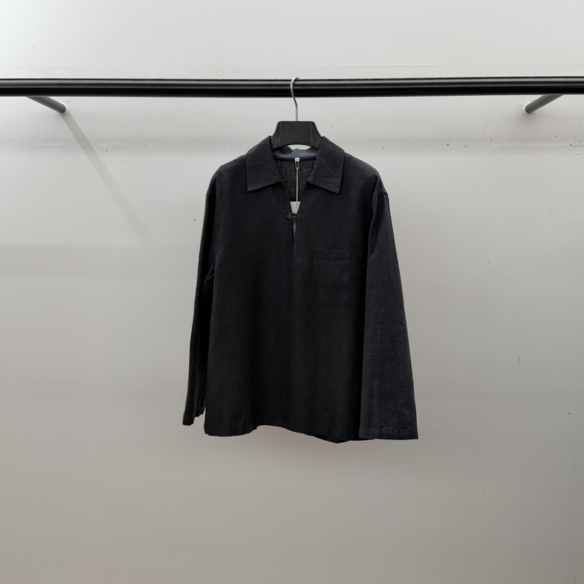 ID韓國直郵女裝新款26春夏職業時尚人氣休閑真品襯衫蕾絲衫ID襯衫/蕾絲衫圖色2