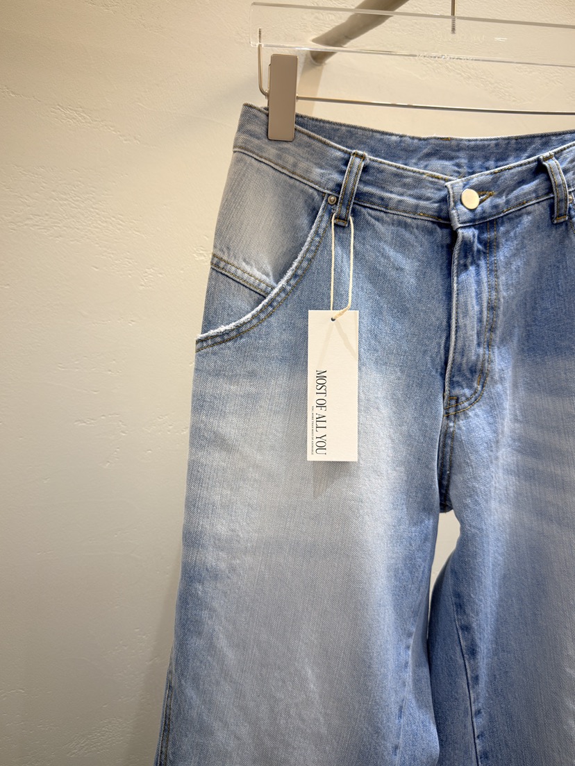 MOST OF ALL U東大門實拍女士新款職業真品時尚牛仔褲MOST OF ALL U牛仔褲