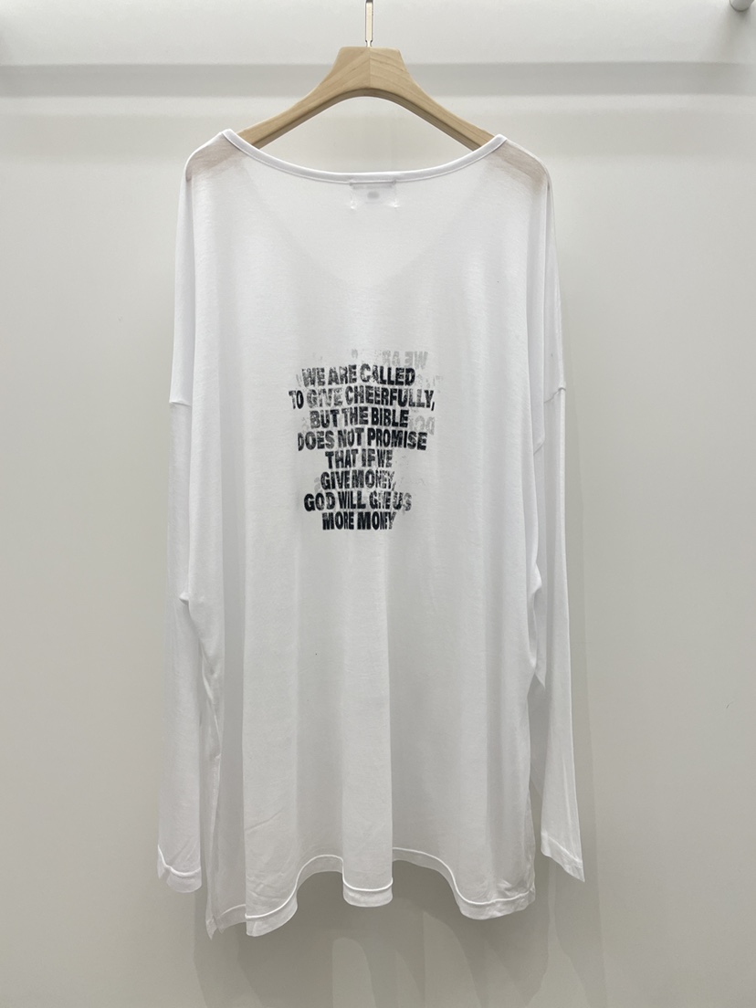 NYLON韓國代購女裝新款26春夏時尚休閑推薦熱賣長袖T恤天絲NYLON長袖T恤