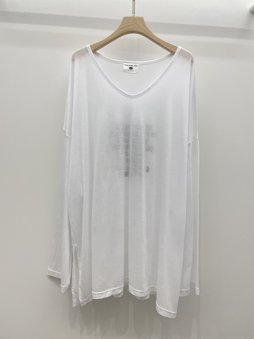 NYLON韓國代購女裝新款26春夏時尚休閑推薦熱賣長袖T恤天絲NYLON長袖T恤圖色1