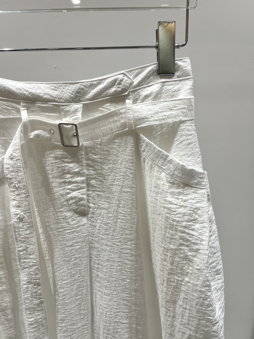 CESTLAVIE韓國直郵女士新款26春夏推薦人氣休閑褲含腰帶亞麻CESTLAVIE休閑褲