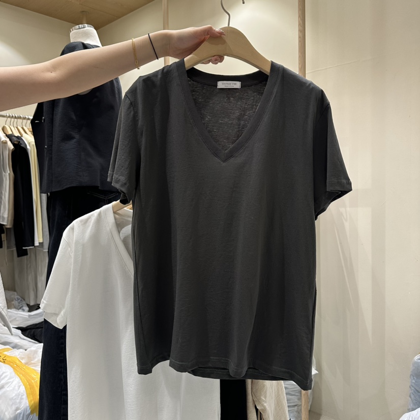 VINTAGE VIBE東大門直郵女裝新品時尚休閑熱賣真品職業T恤VINTAGE VIBET恤圖色2