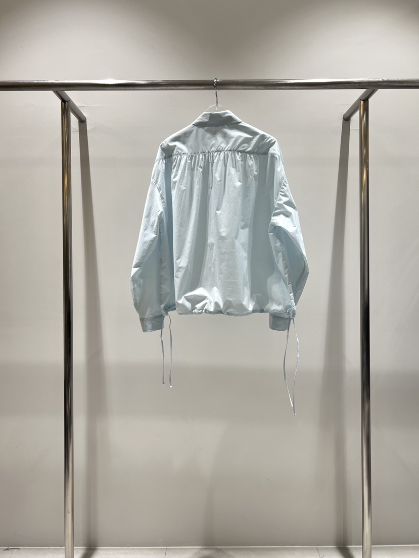 CESTLAVIE韓國直郵女士新品真品休閑推薦26春夏襯衫蕾絲衫褶皺CESTLAVIE襯衫/蕾絲衫