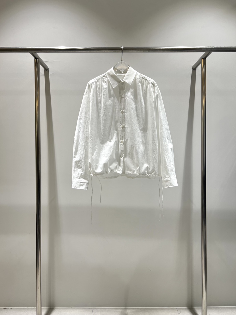 CESTLAVIE韓國直郵女士新品真品休閑推薦26春夏襯衫蕾絲衫褶皺CESTLAVIE襯衫/蕾絲衫圖色2