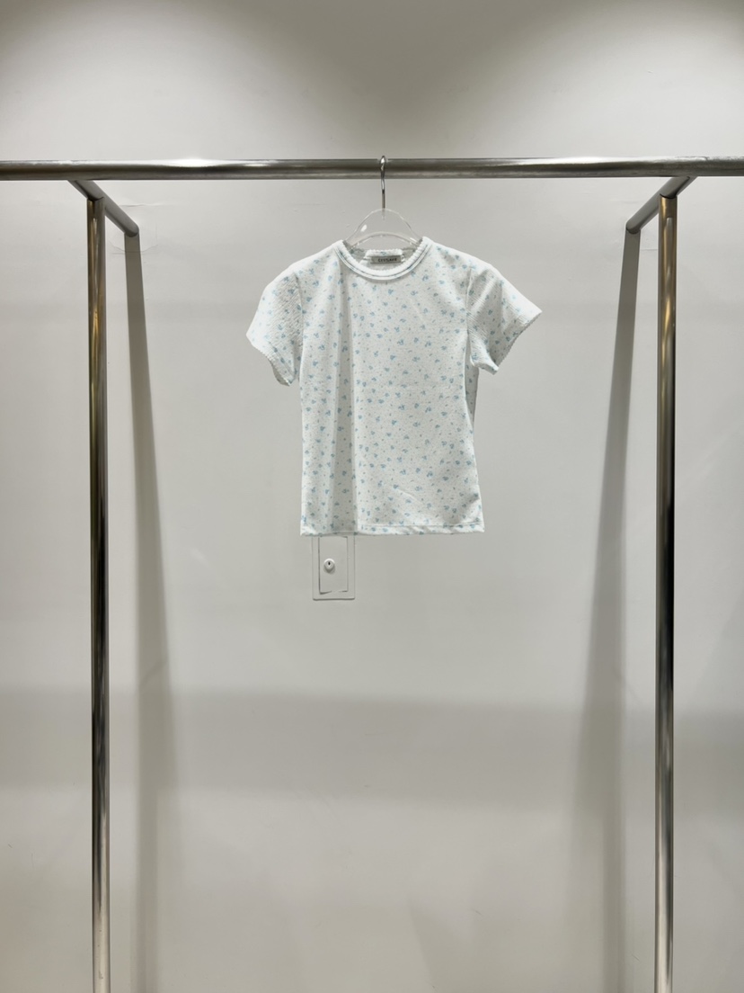 CESTLAVIE東大門直郵女裝新品職業時尚熱賣人氣26春夏T恤CESTLAVIET恤圖色1藍色