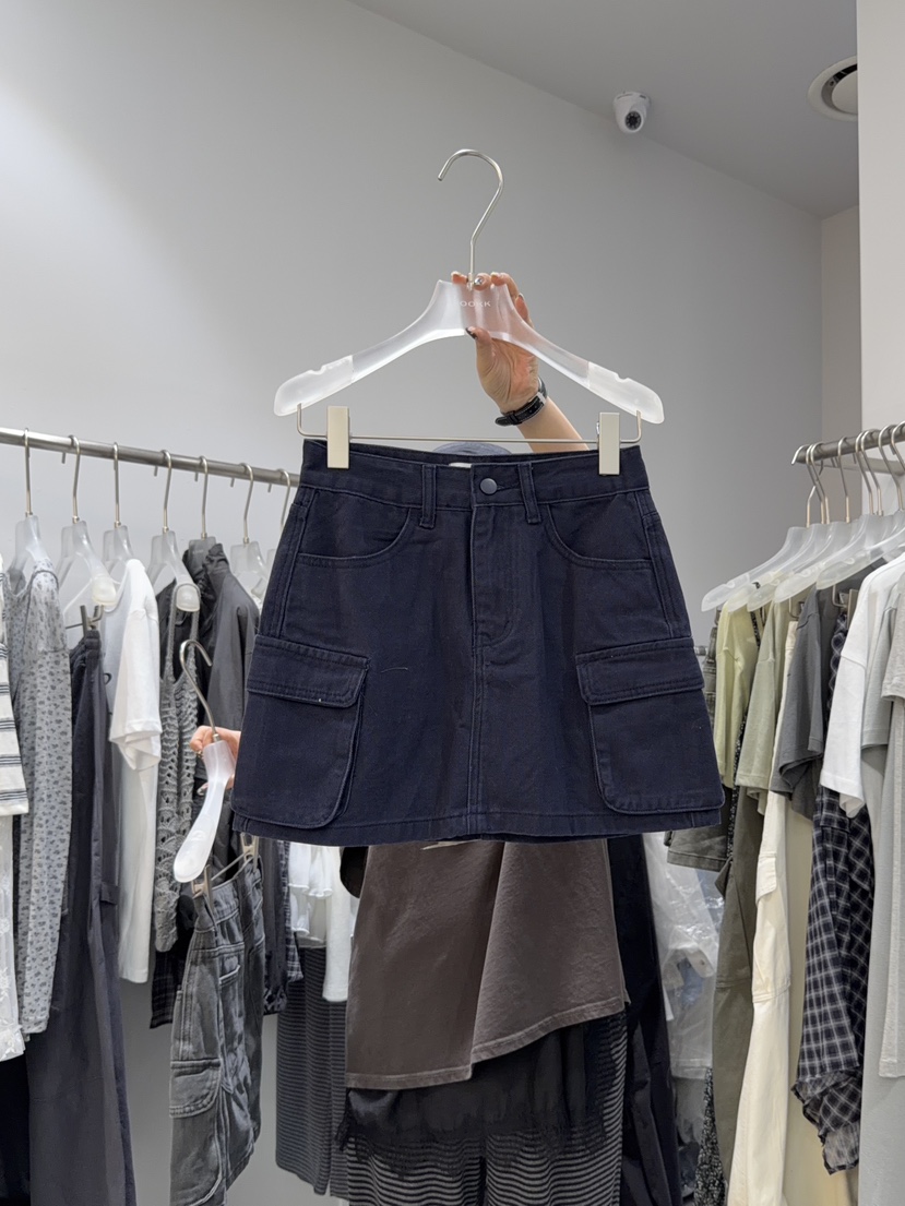 LOOKK/MIMME東大門代購女士新款26春夏熱賣真品休閑短裙LOOKK/MIMME短裙圖色3